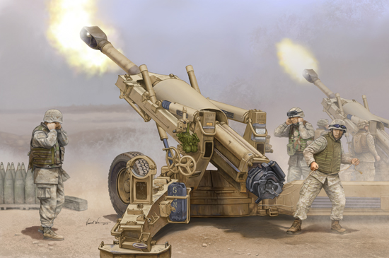 US M198 155mm Towed Howitzer