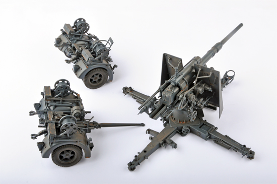 German Flak 36 88MM Anti-Aircraft Gun-1/18 Series-ilovekit.com German Flak 36 88MM Anti-Aircraft Gun-1/18 Series-ilovekit.com