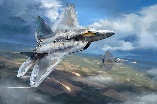 美国F-22A”猛禽“战斗机