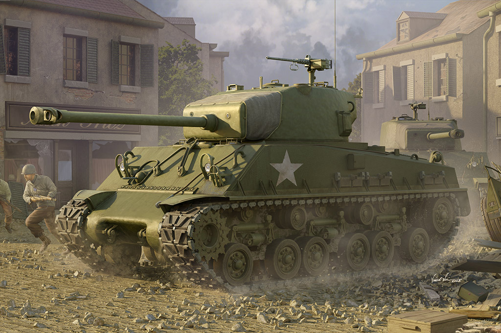 美国M4A3E8中型坦克-早期型