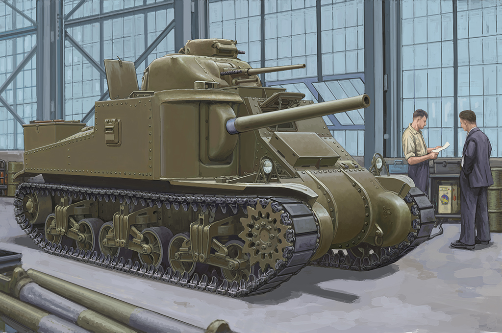 美国M3A4中型坦克