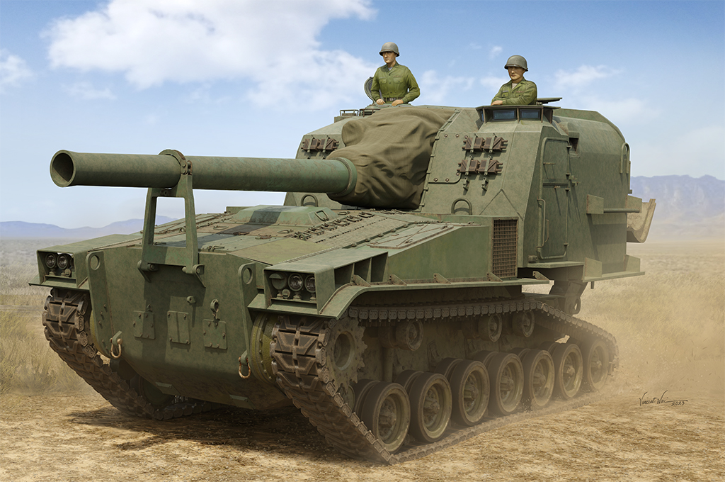 M53 155mm Self-Propelled Howitzer