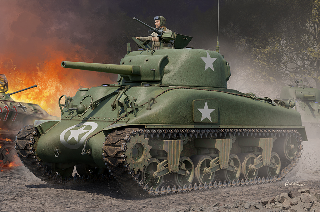 M4A1 Medium Tank - Late